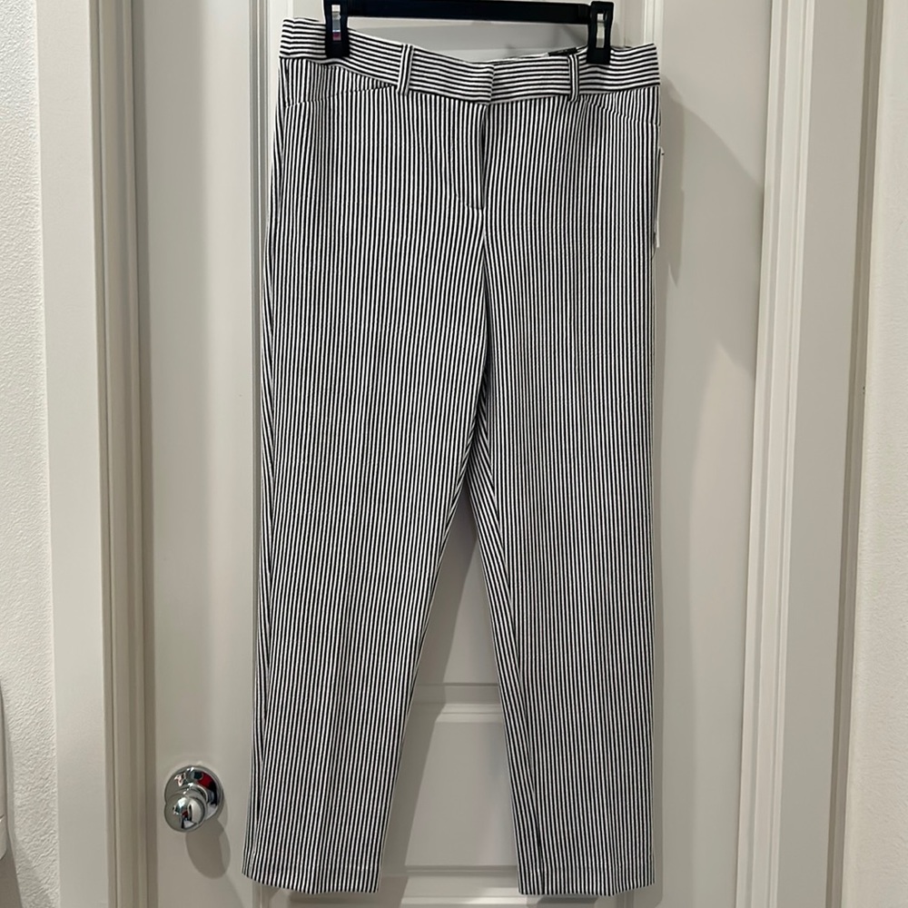 Amanda & Chelsea Womens striped dress pants
